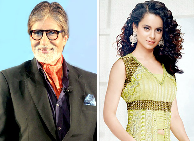 REVEALED: Amitabh Bachchan to team up with Kangana Ranaut for R Balki’s